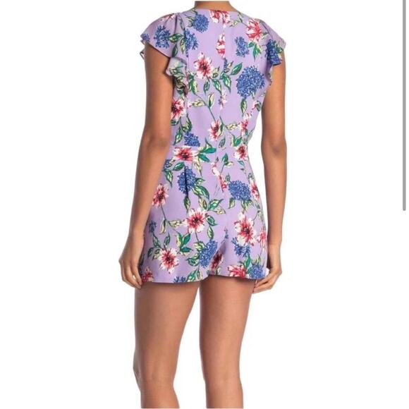 Parker Ana Floral Romper Size 4 - Picture 2 of 11